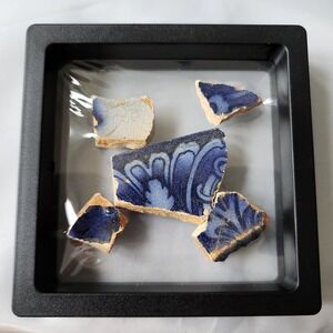 Antique‎ Colonial Porcelain 1900 Pottery Shard Chinoiserie Designs Historical